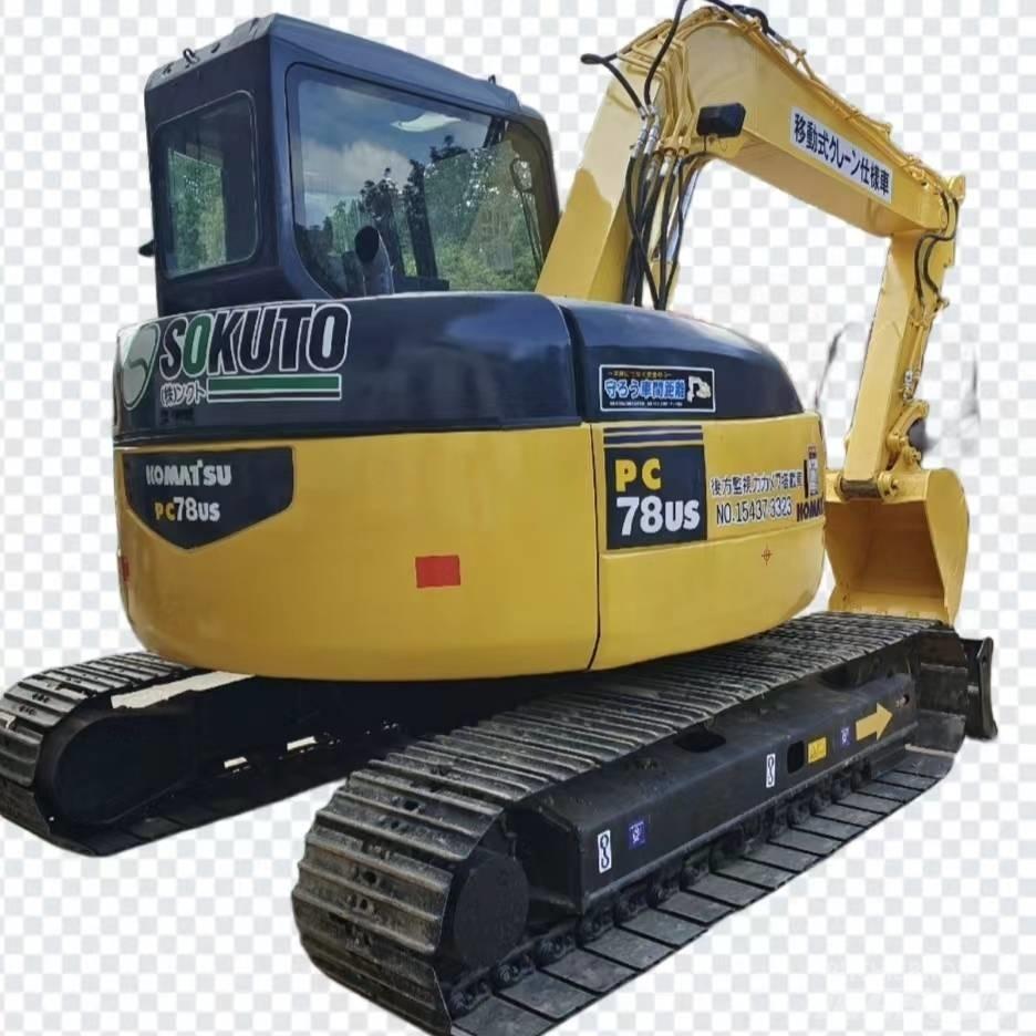 Komatsu PC 78 US Pásová rýpadla