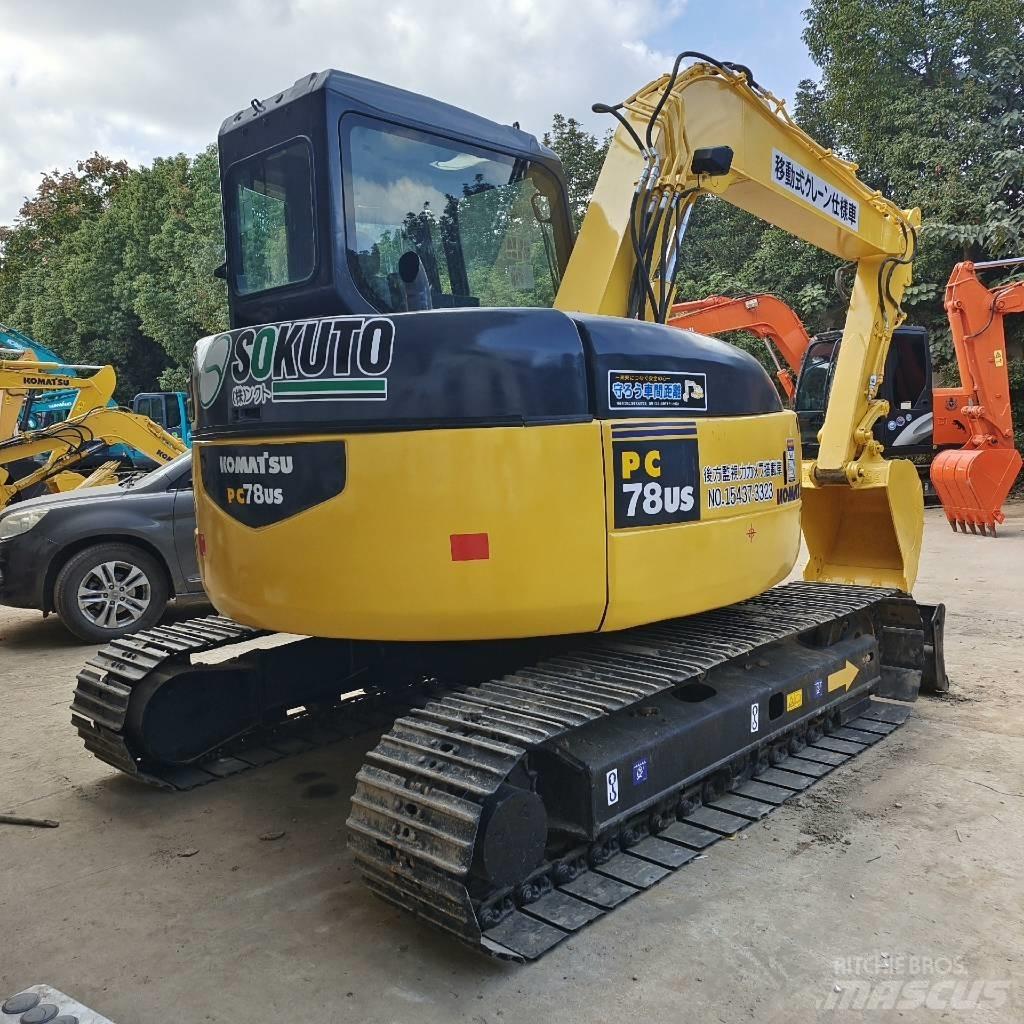 Komatsu PC 78 US Pásová rýpadla