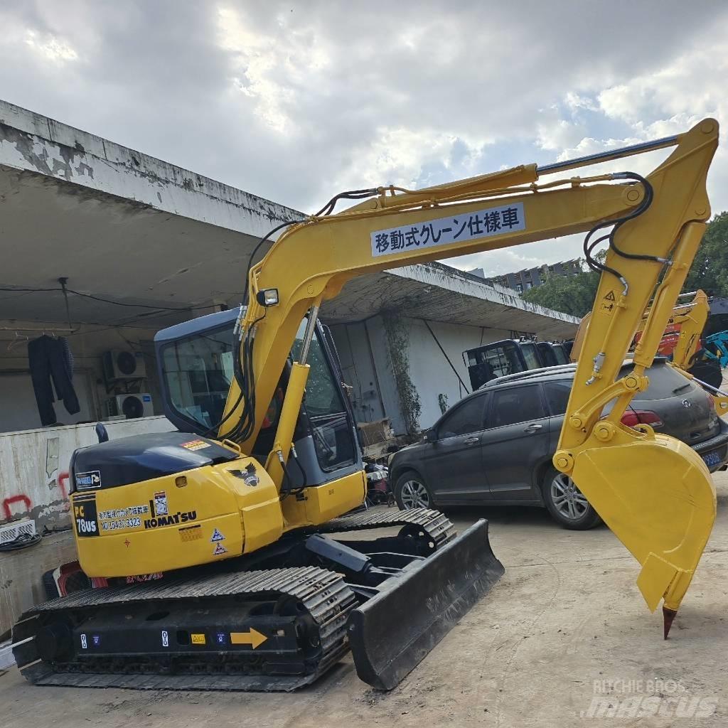 Komatsu PC 78 US Pásová rýpadla