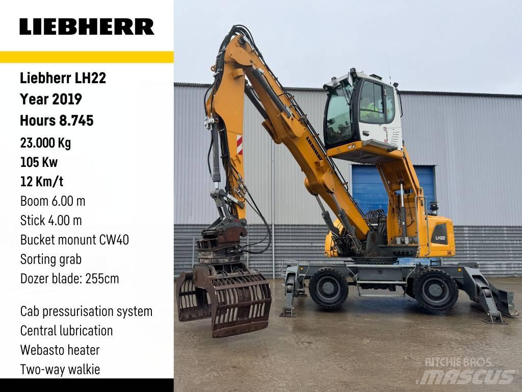Liebherr LH 22 Stroje pro manipulaci s odpadem