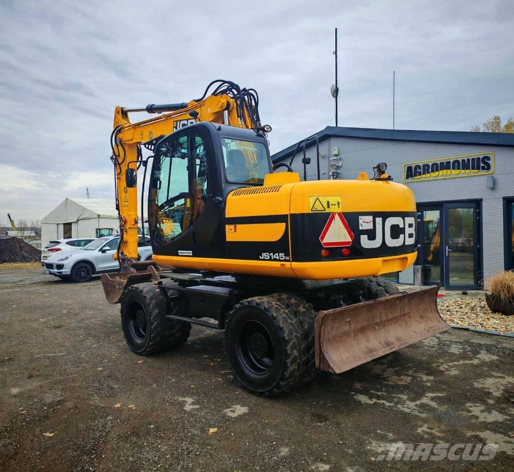 JCB JS 145 W Kolová rýpadla