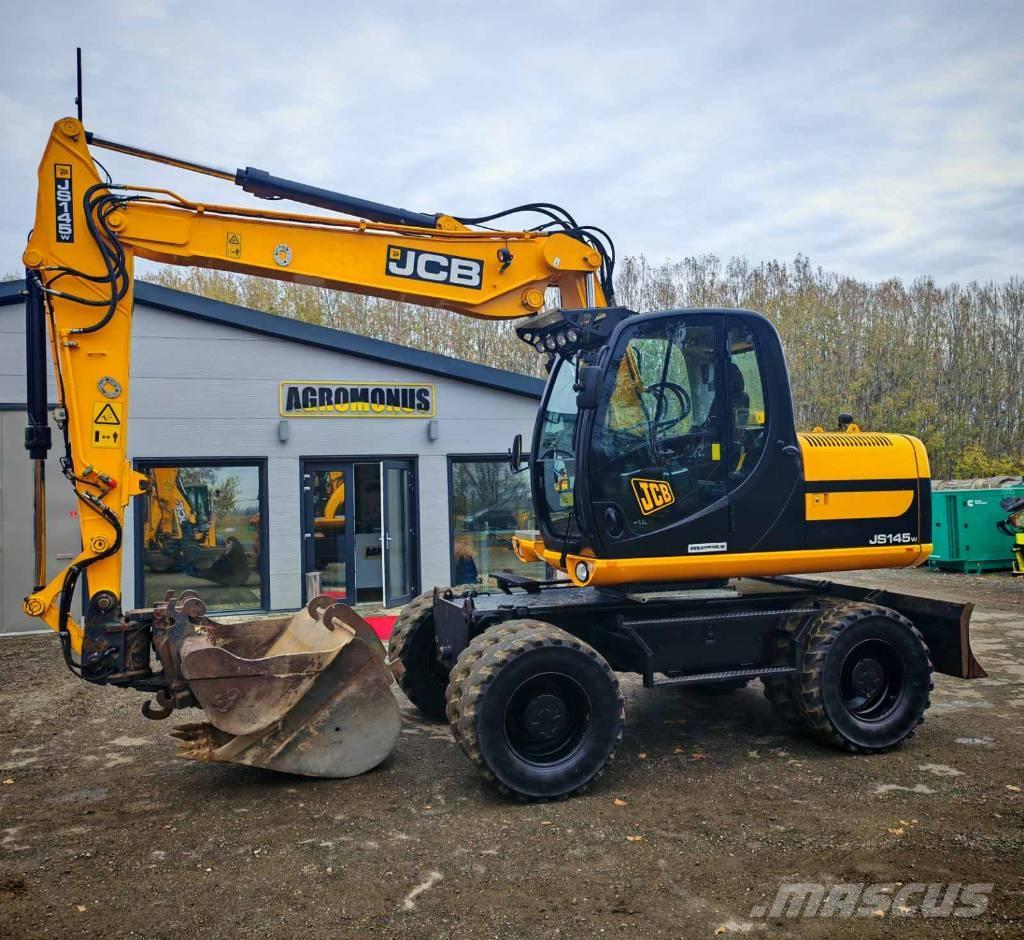 JCB JS 145 W Kolová rýpadla
