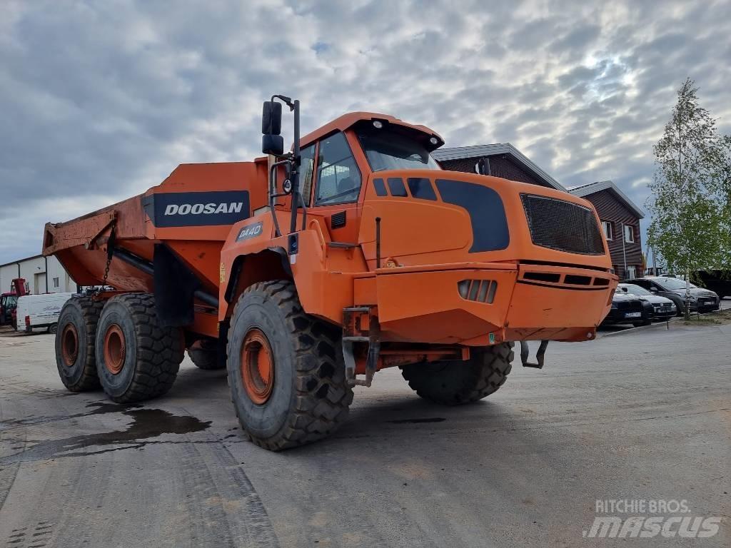 Doosan DA 40 6x6 Kloubové dempry