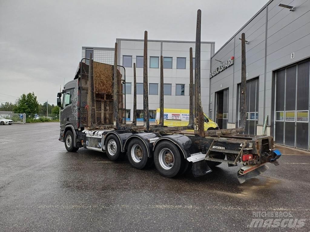 Scania R-serie Vozy na přepravu kmenů