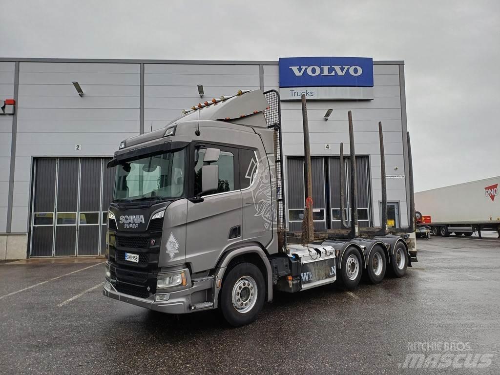 Scania R-serie Vozy na přepravu kmenů