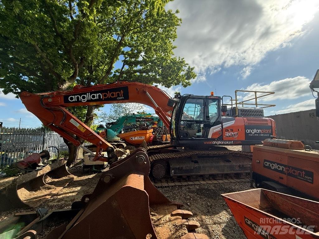 Hitachi ZX 300 LC-7 Pásová rýpadla