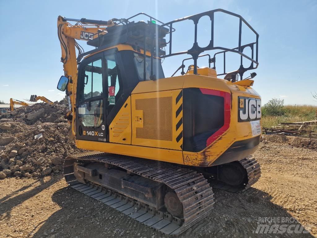 JCB 140 X Pásová rýpadla