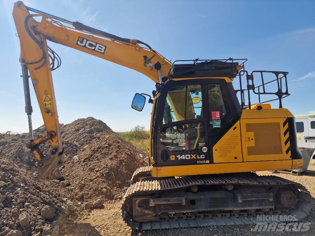 JCB 140 X Pásová rýpadla