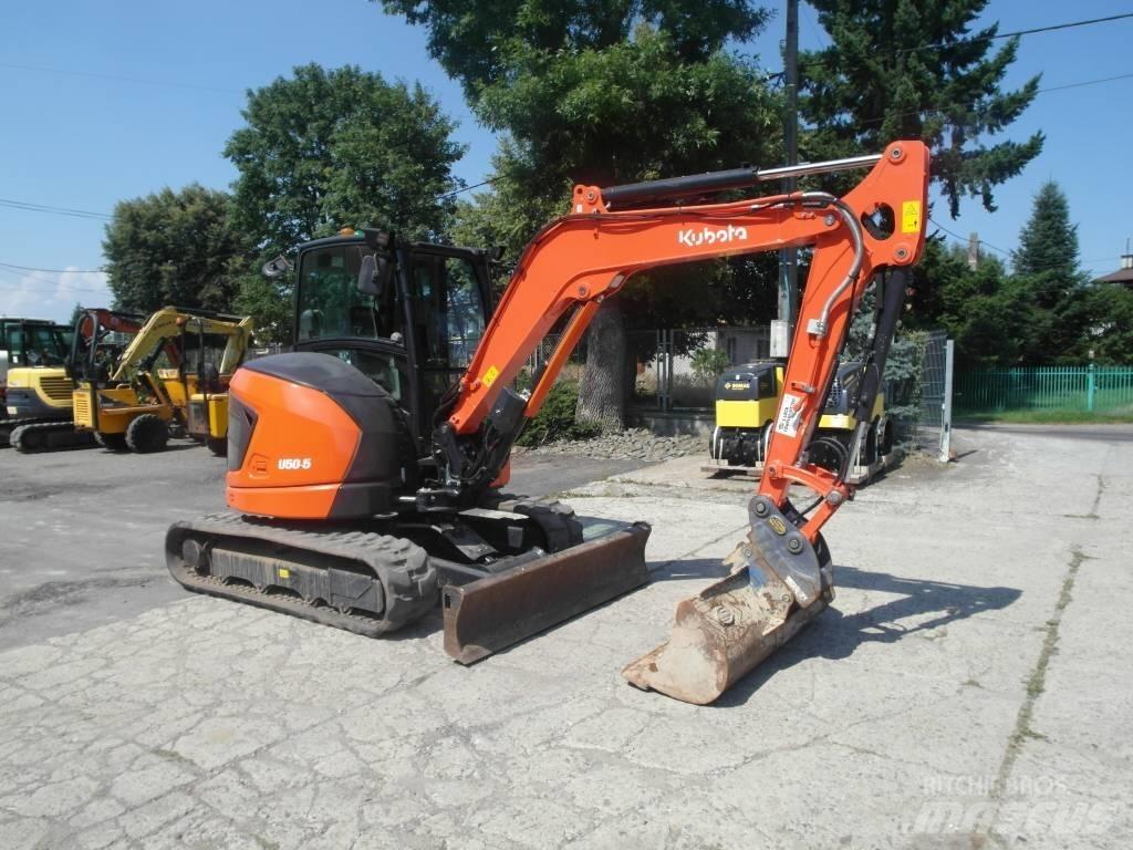 Kubota U50-5 Mini rýpadla < 7t
