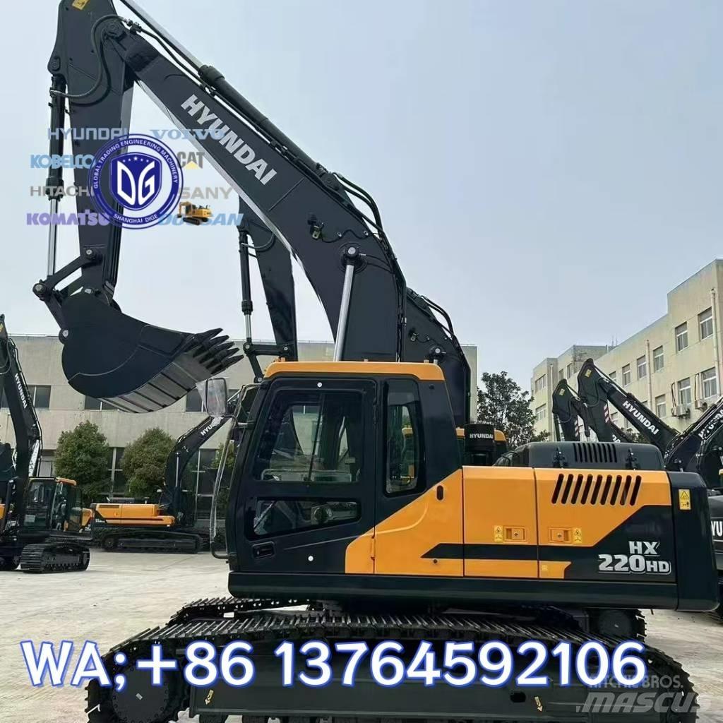 Hyundai HX 220 Pásová rýpadla