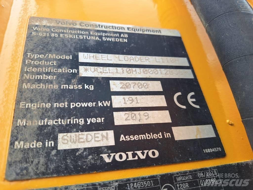 Volvo L110H VAAKA, YM Kolové nakladače