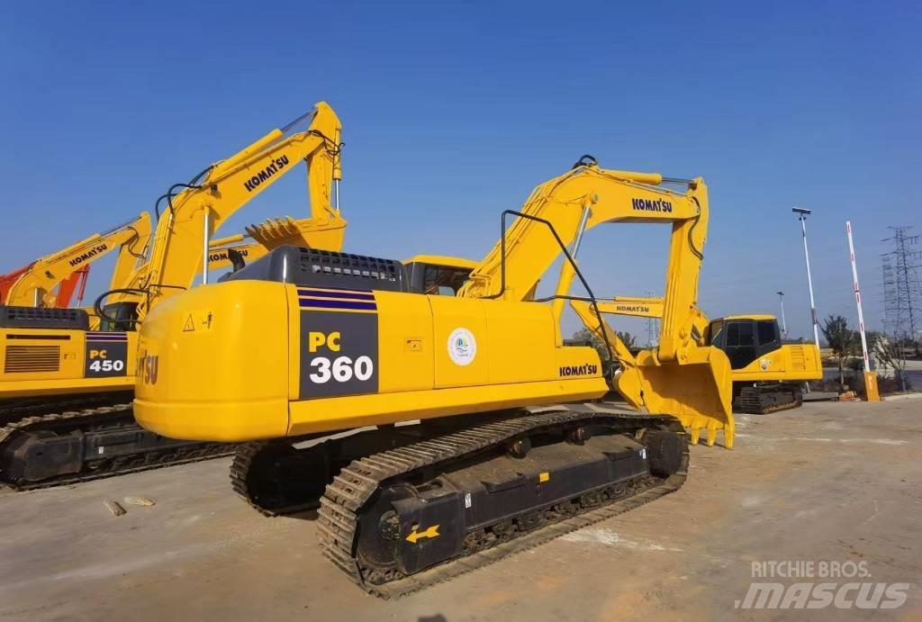 Komatsu PC 360 Pásová rýpadla