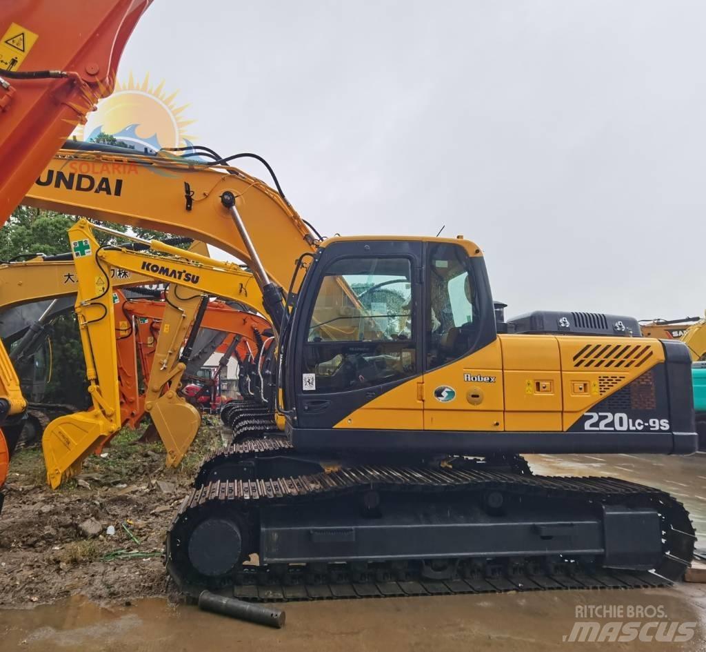 Hyundai R220LC-9S Kolová rýpadla
