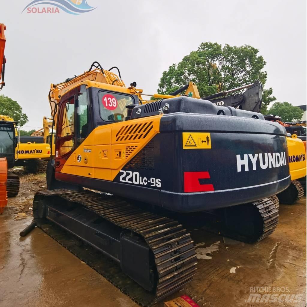 Hyundai R220LC-9S Kolová rýpadla