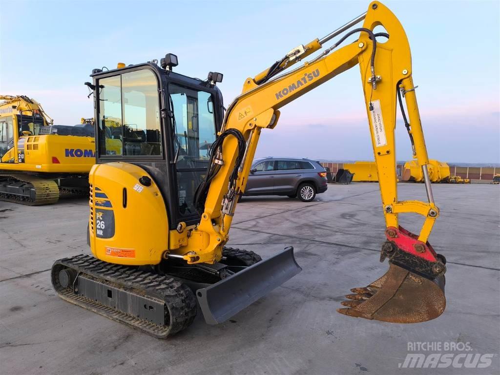 Komatsu PC 26 MR-5 Mini rýpadla < 7t