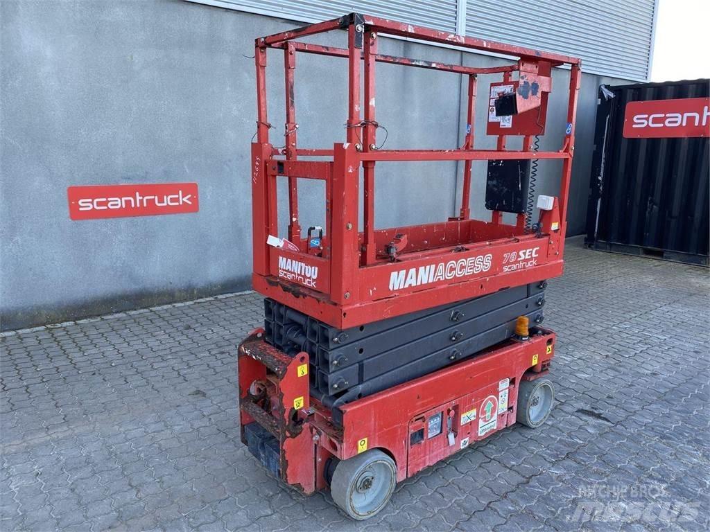 Manitou 78SEC Nůžková zvedací plošina