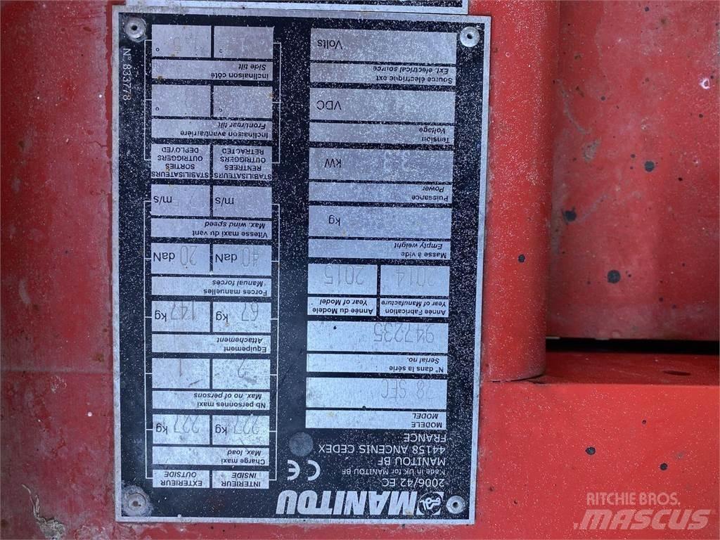 Manitou 78SEC Nůžková zvedací plošina