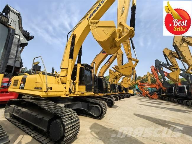 Komatsu PC 300 Pásová rýpadla