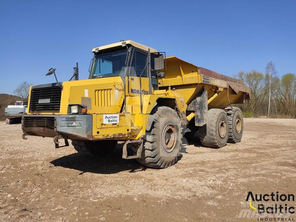 Komatsu HM400 Kloubové dempry
