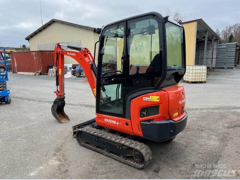 Kubota KX -019-4 Mini rýpadla < 7t