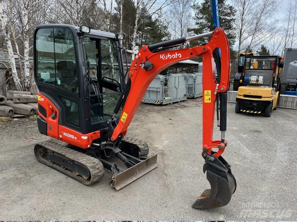 Kubota KX -019-4 Mini rýpadla < 7t
