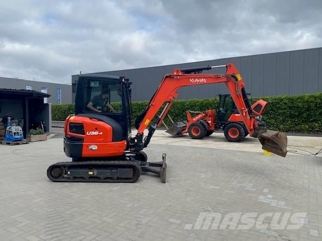 Kubota U 36-4 Mini rýpadla < 7t