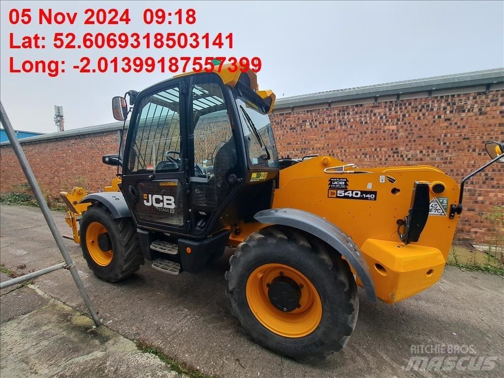 JCB 540-140 Teleskopické manipulátory