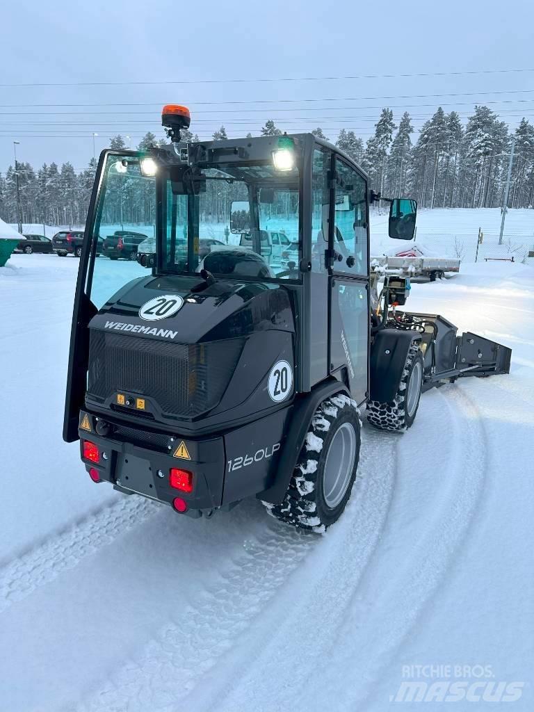 Weidemann 1260LP Smykem řízené nakladače