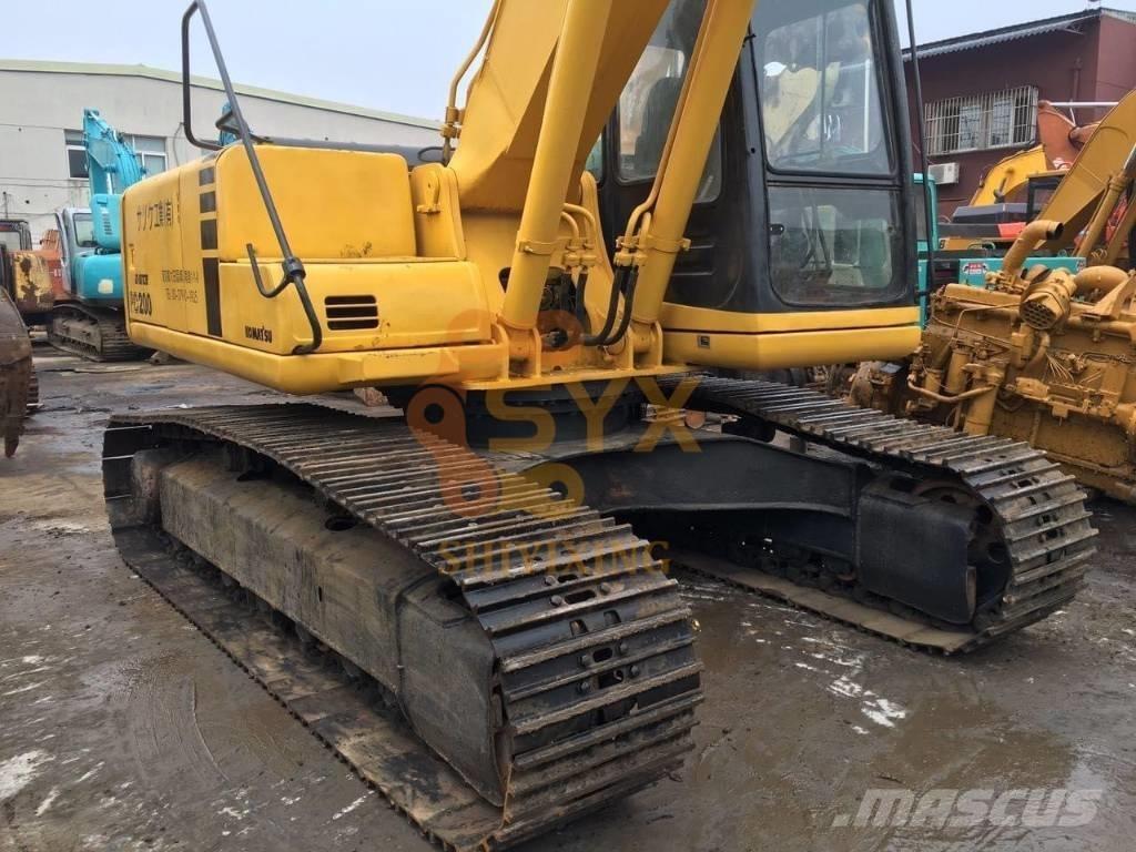 Komatsu PC 200-6 Pásová rýpadla