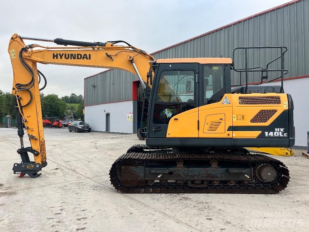 Hyundai HX140LC Pásová rýpadla