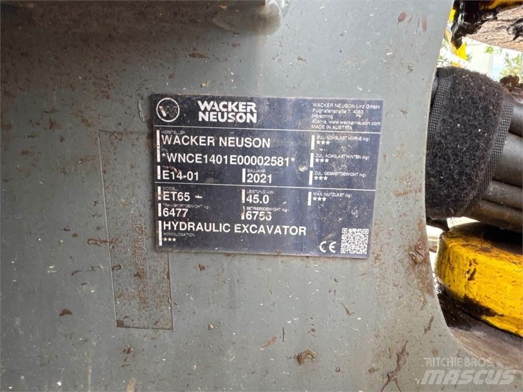 Wacker Neuson ET65 Pásová rýpadla