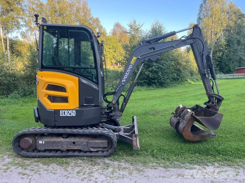 Volvo ECR 25 D Mini rýpadla < 7t