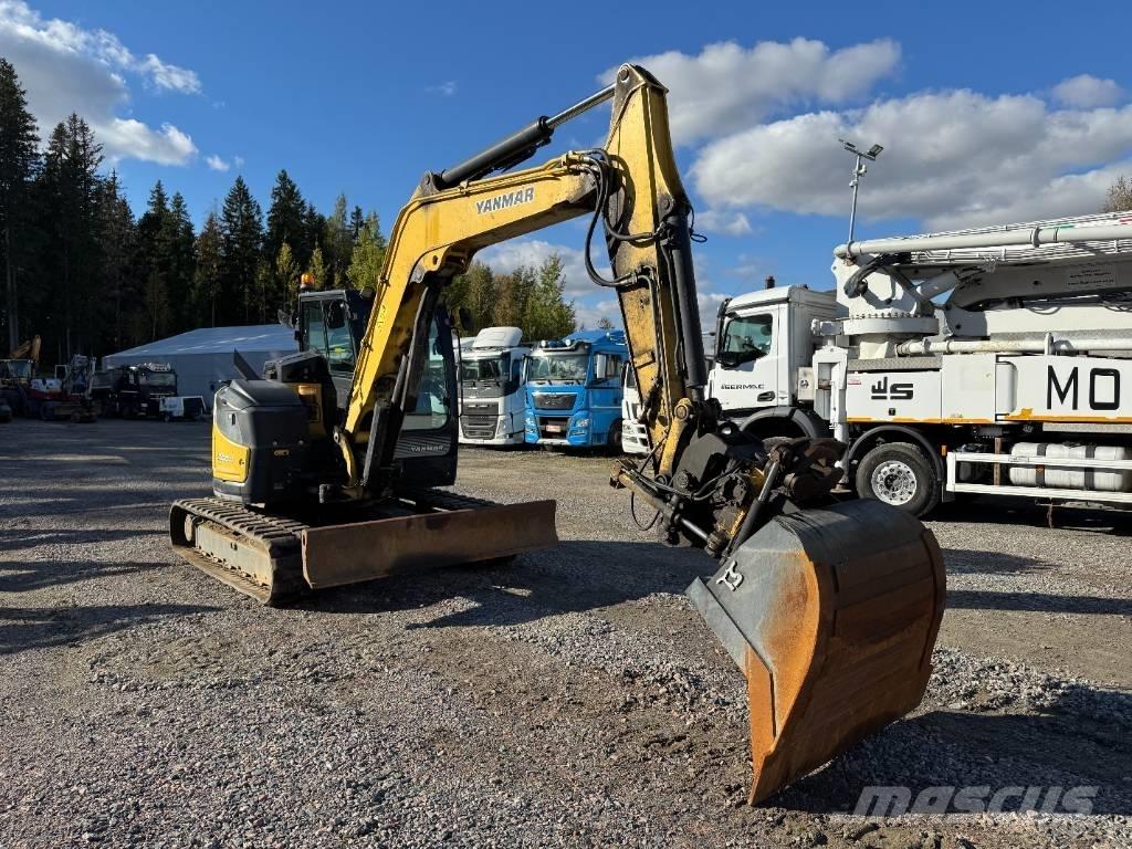 Yanmar Vio 80-1A Midi rýpadla 7t - 12t
