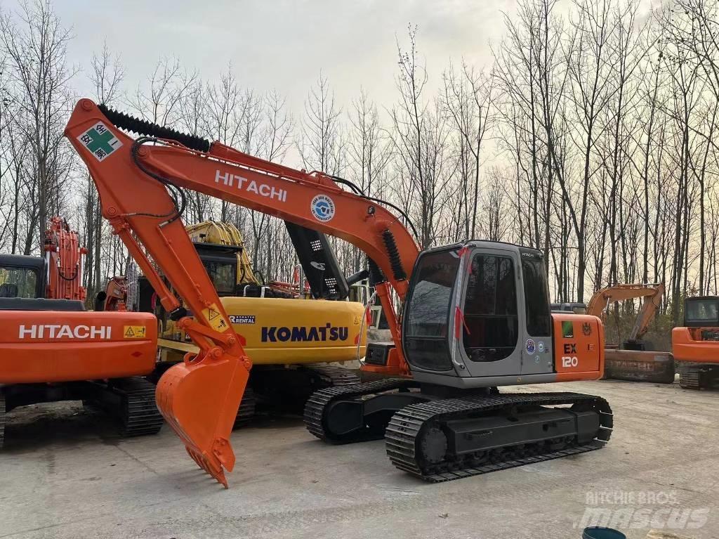 Hitachi EX120 Pásová rýpadla