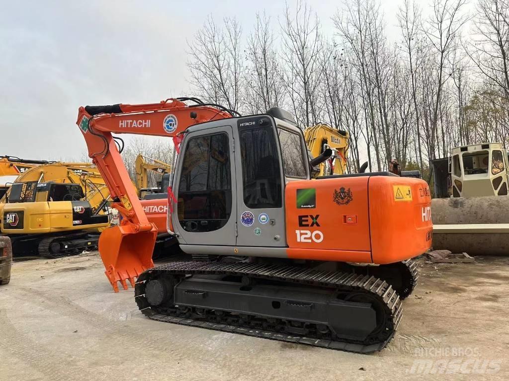 Hitachi EX120 Pásová rýpadla