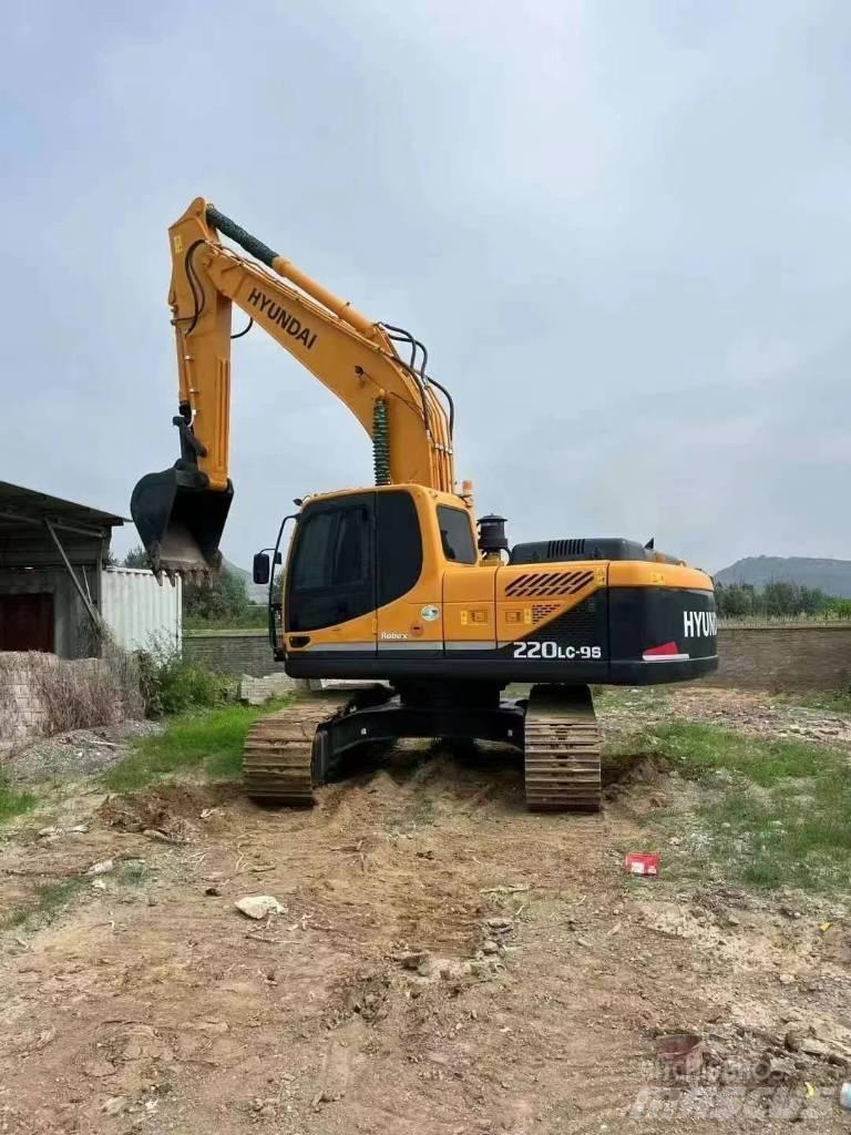 Hyundai 335lc-9s Pásová rýpadla