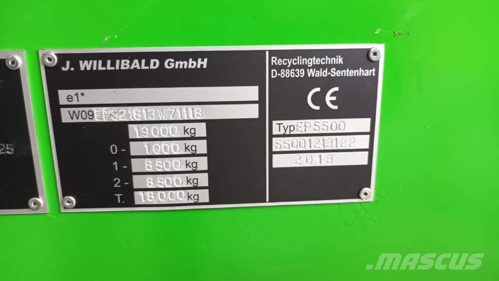 Willibald EP 5500 Lesní mulčovače