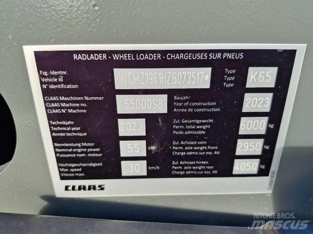 CLAAS Torion 535 Teleskopické nakladače pro zemědělství