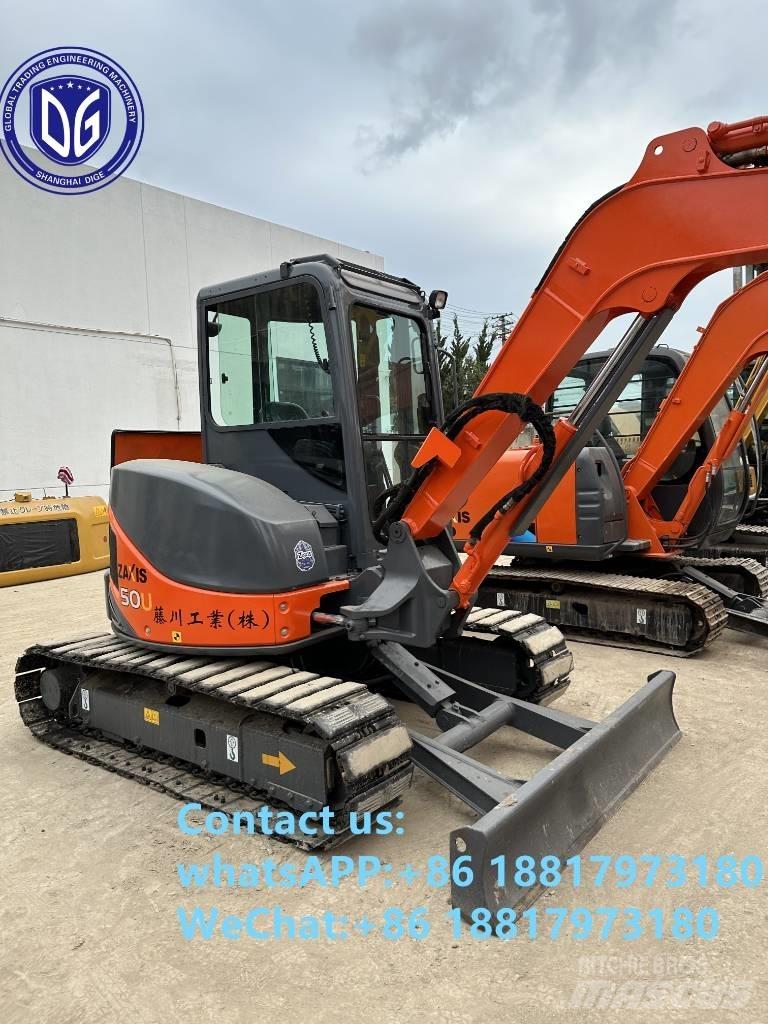 Hitachi ZX 50 U Mini rýpadla < 7t