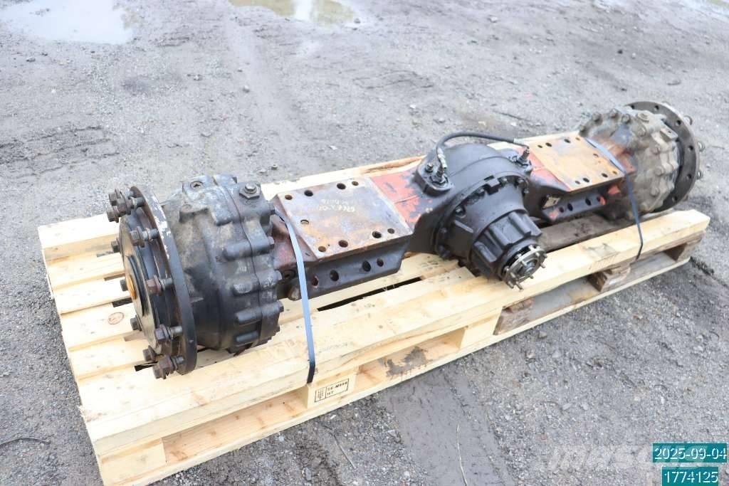 Huddig 1160 D Nápravy