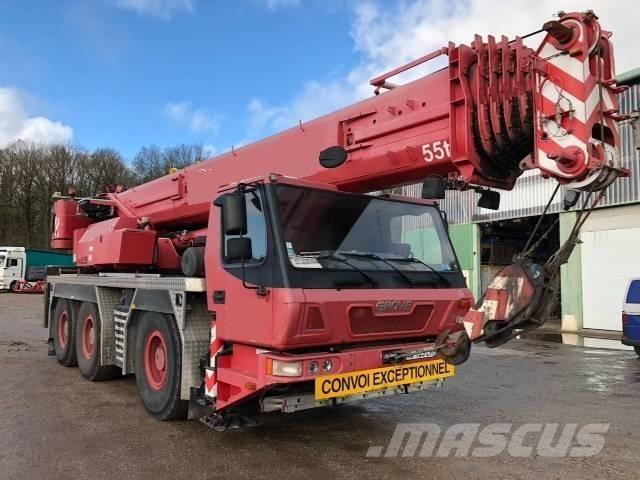 Grove GMK 3055 Jeřáby pro těžký terén