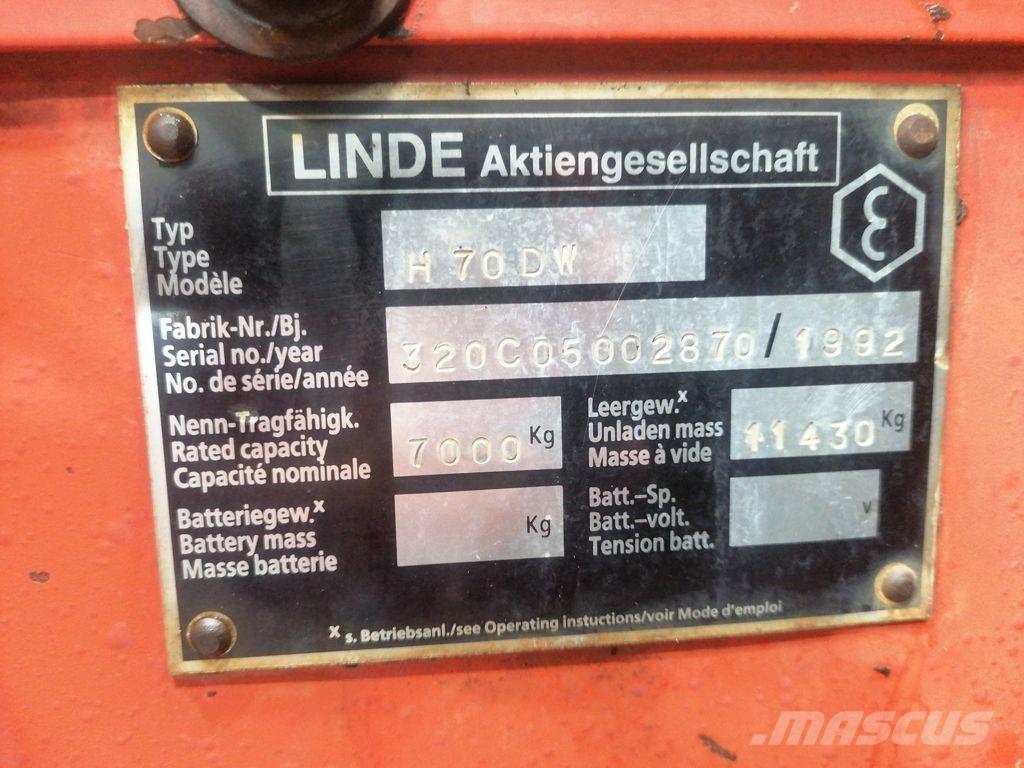 Linde H70DW Dieselové vozíky