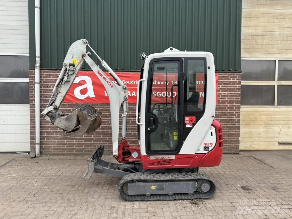 Takeuchi TB216 Mini rýpadla < 7t
