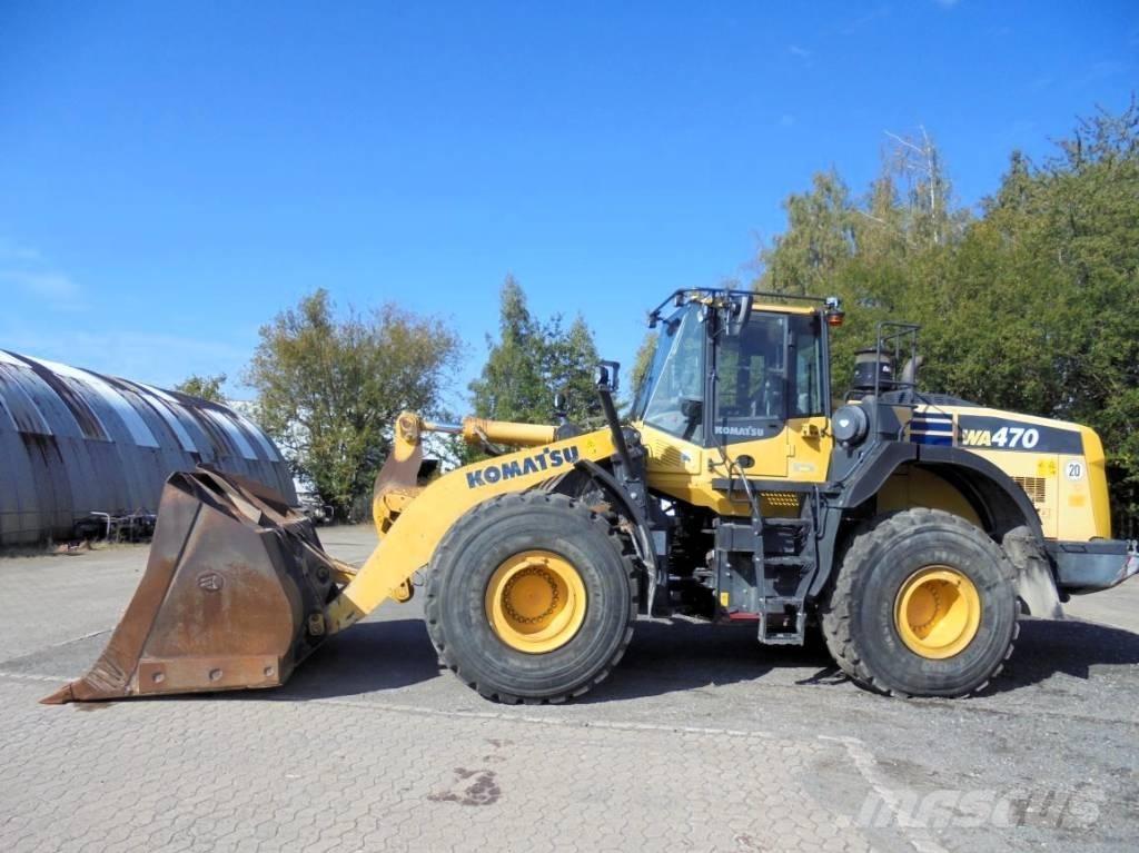 Komatsu WA 470-8 Kolové nakladače