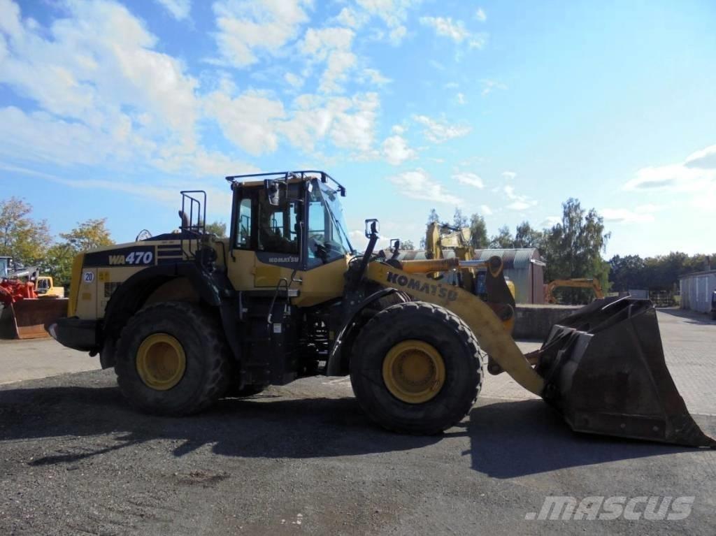 Komatsu WA 470-8 Kolové nakladače