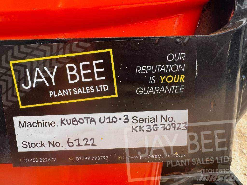 Kubota U 10-3 Mini rýpadla < 7t