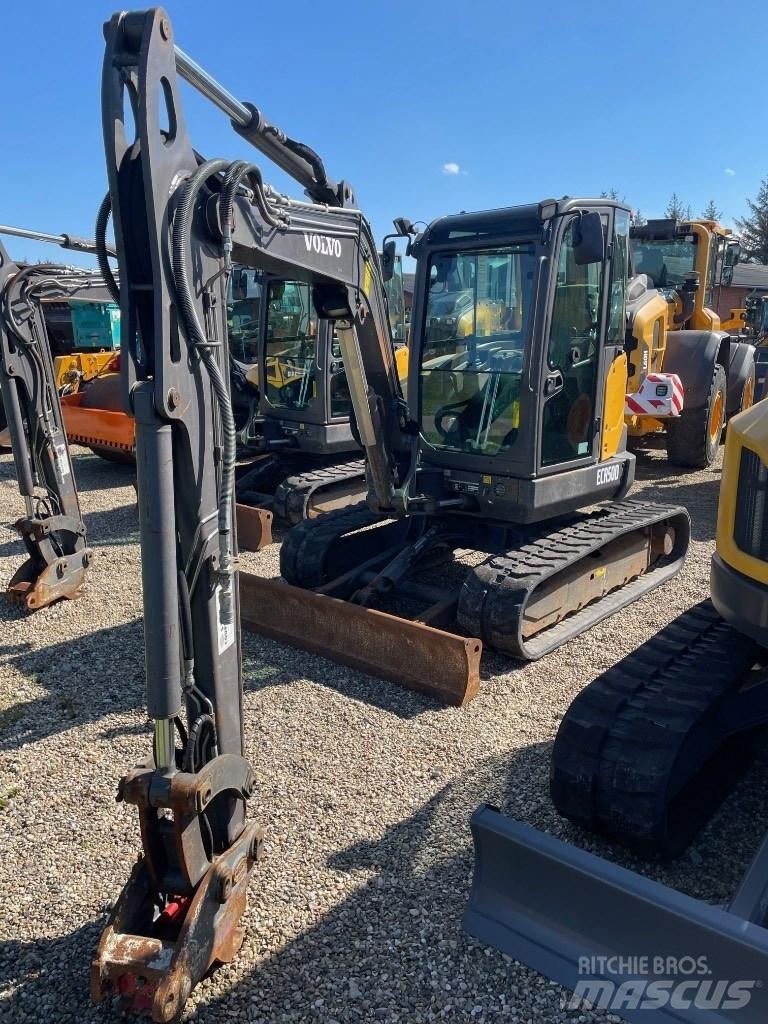 Volvo ECR50D Mini rýpadla < 7t