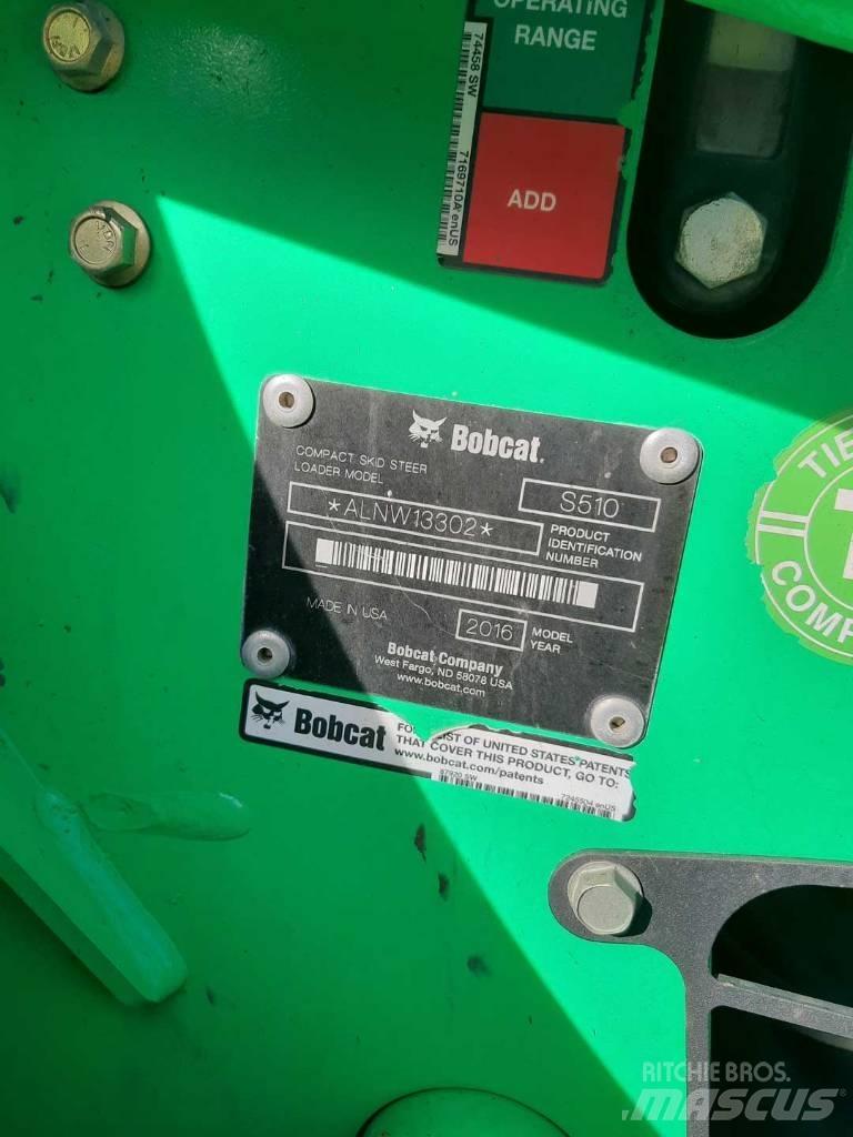 Bobcat S 510 Smykem řízené nakladače
