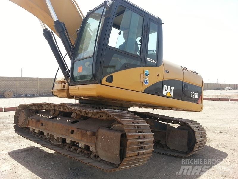 CAT 320DL Pásová rýpadla