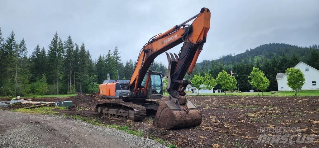 Hitachi 350LC Pásová rýpadla